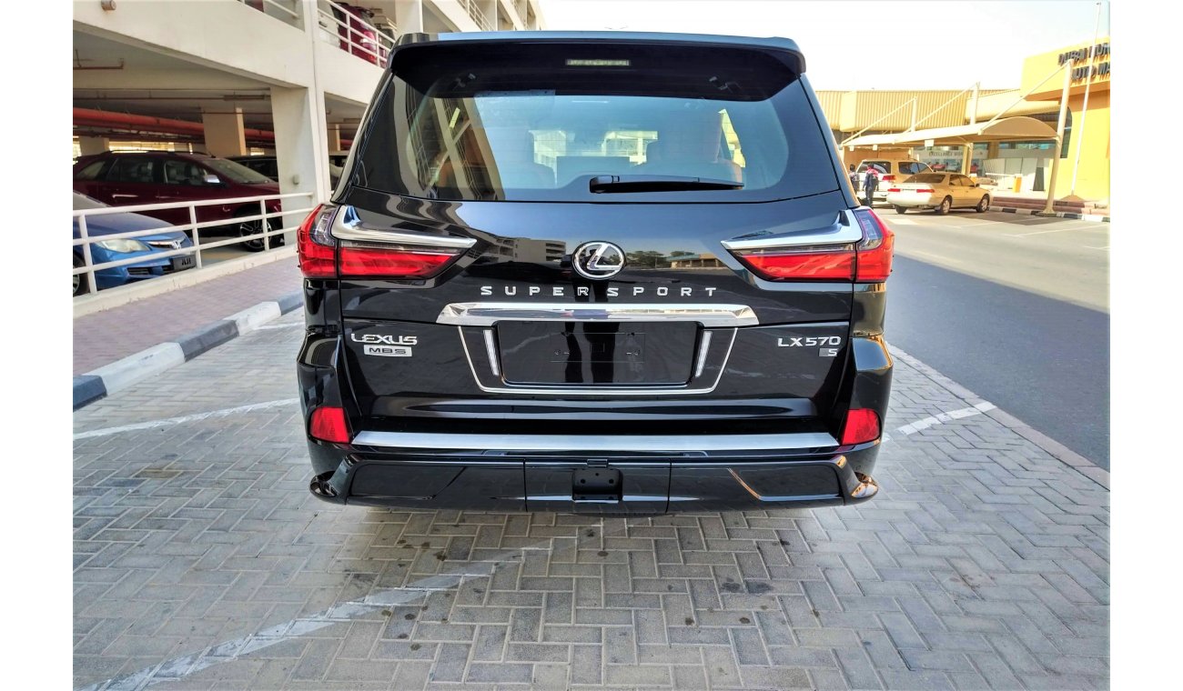 لكزس LX 570 MBS Autobiography 4 Seater Luxury Edition Brand New for Export only