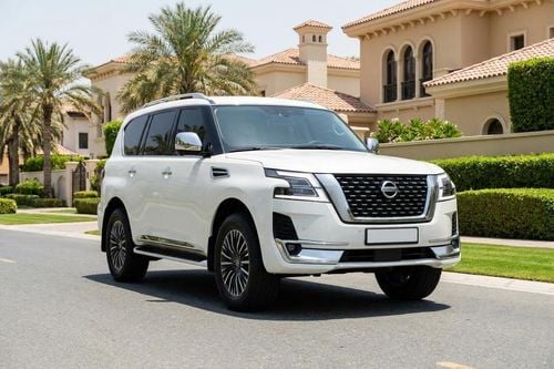 نيسان باترول 2022 SE PLATINUM CITY | AED 2418/Month | 0 DP | 30 Day Return | Warranty | Service History