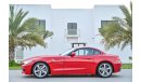 BMW Z4 sDrive20i Convertible | 1,351 P.M | 0% Downpayment | Perfect Condition