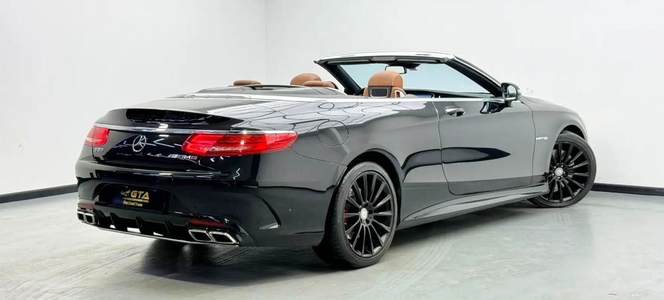 مرسيدس بنز S 500 S500 AMG Cabriolet With S63 Kit, Excellent Condition, GCC