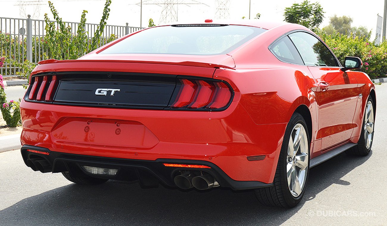 Ford Mustang GT Premium+, 5.0L V8 0km, GCC Specs w/ 3 Years or 100K km Warranty and 60K km Service at AL TAYER