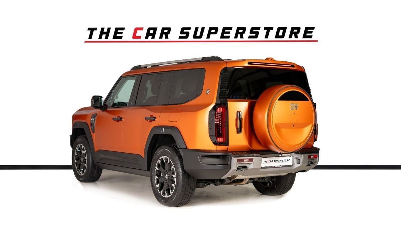 Jetour G700 Flagship-Full Options-Matt Orange