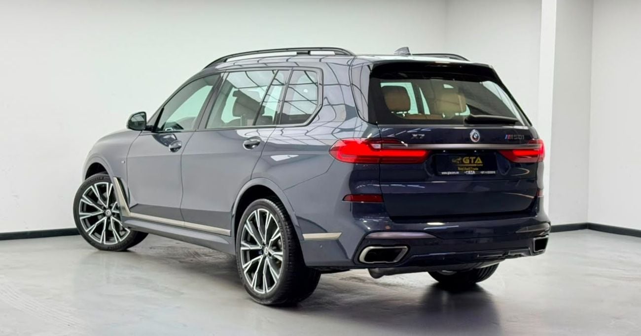 بي أم دبليو X7 M50i 2022 BMW X7 2027 BMW Warranty, Full BMW Service History, Excellent Condition, GCC