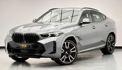 BMW X6 2025 BMW X6 xDrive40i M-Sport, Sept/2029 BMW Warranty + Service Pack, BMW Full Service History, GCC