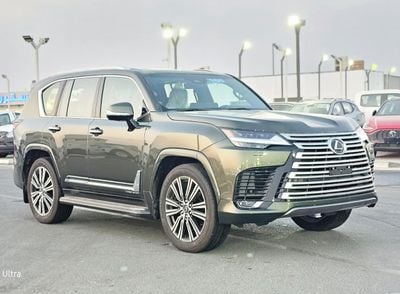 Lexus LX 600 LX 600 3.5L A/T TURBO SPORT KHAKHI GREEN MY2025 GCC SPECS-SOFT DOORS-LEVINSON SPEAKERS