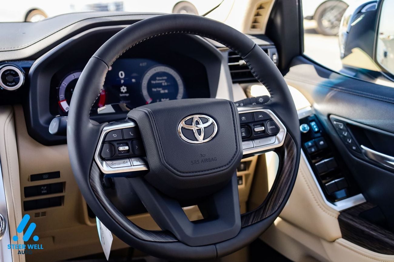 تويوتا لاند كروزر 2025 | LC 300 ZX | 3.5L Twin-Turbo V6 | 409 HP | 4WD | RHD | Proven Reliability | For Export