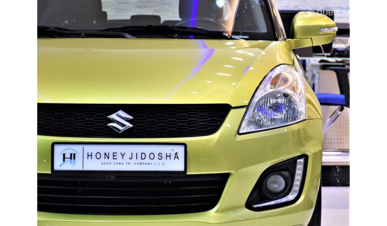 سوزوكي سويفت AMAZING Suzuki Swift 2015 Model!! in Green Color! GCC Specs