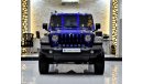 Jeep Wrangler EXCELLENT DEAL for our Jeep Wrangler Unlimited Sport ( 2018 Model ) in Blue Color GCC Specs