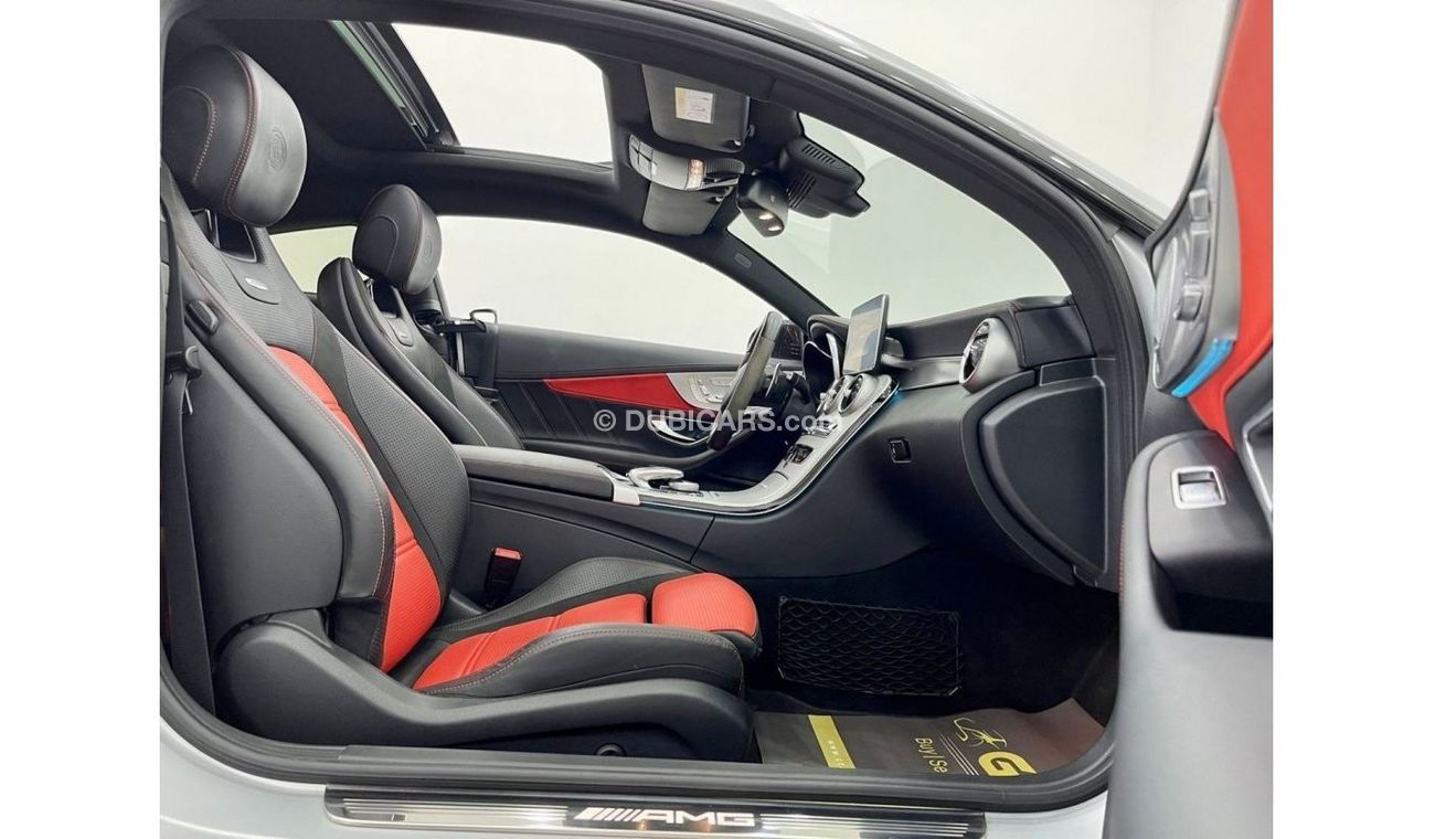 Mercedes-Benz C 63 Coupe 2018 Mercedes C 63S, Full Service History, Warranty, GCC
