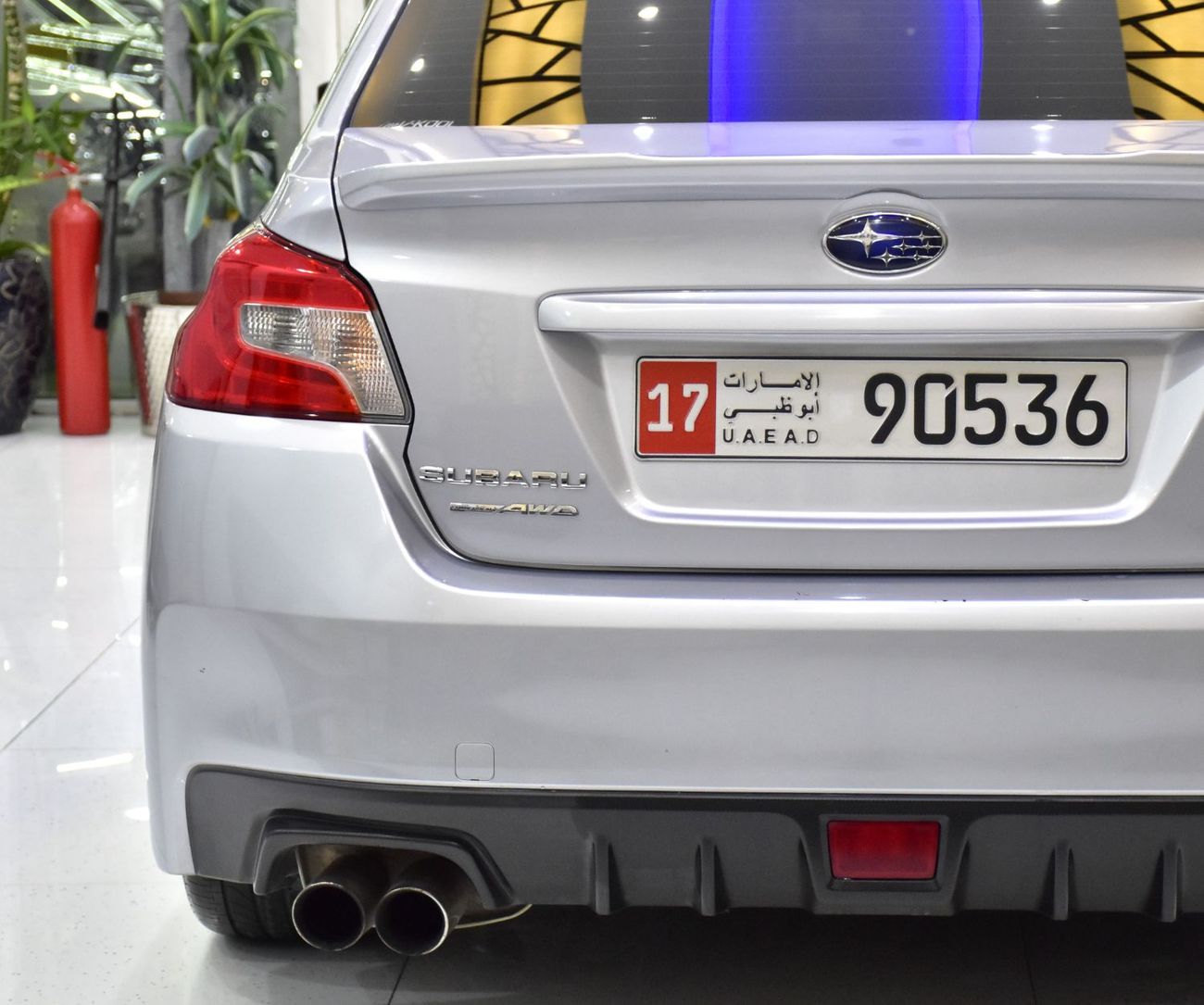 سوبارو امبريزا WRX EXCELLENT DEAL for our Subaru WRX AWD ( 2017 Model ) in Silver Color GCC Specs