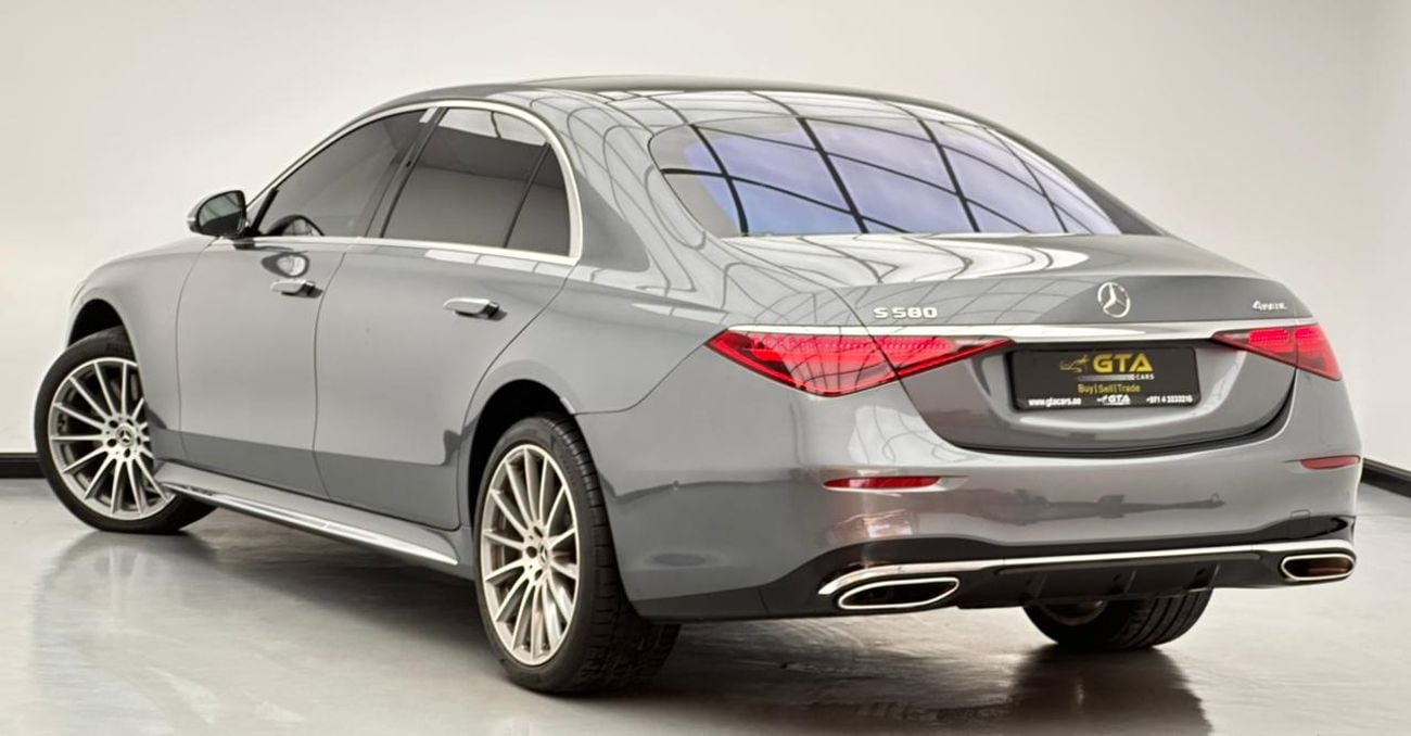 Mercedes Benz S 580 2022 Mercedes-Benz S580L 4Matic, 1 Year Warranty Unlimited Km, Excellent Condition