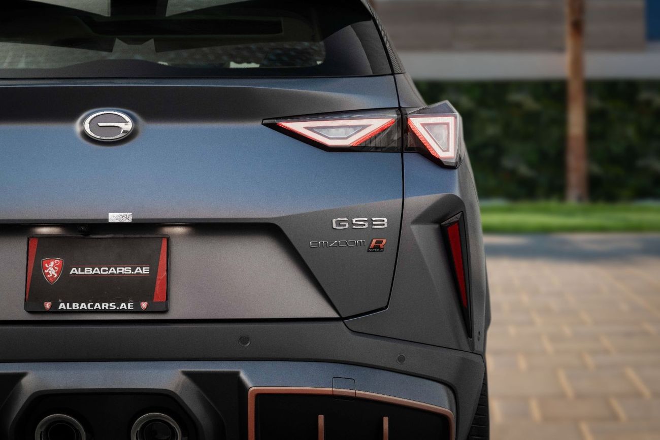 GAC GS3 Emzoom EMZOOM | 1,567 P.M  | 0% Downpayment | BRAND NEW EMZOOM R-STYLE! WARRANTY!