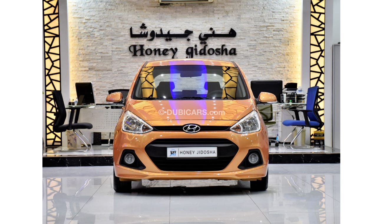 Hyundai Grand i10 EXCELLENT DEAL for our Hyundai Grand i10 1.2L ( 2016 Model ) in Orange Color GCC Specs