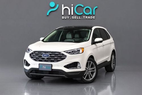 Ford Edge  AED 1,436 PM • 0% Downpayment • Titanium • Agency Warranty Service Contract