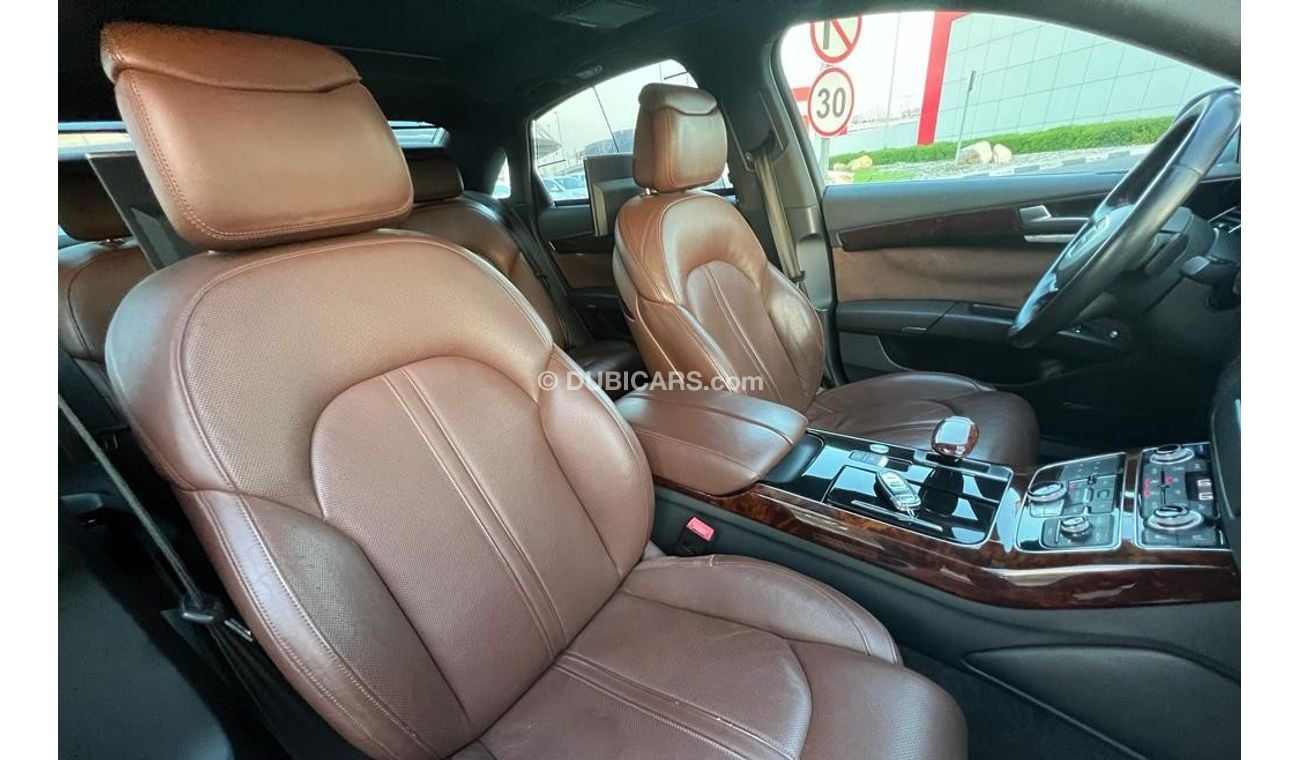 Audi A8 AUDI A8 L 4.0 TFSI QUATTRO GCC 2014 FULL OPTIONS TOP OF RANGE DEALER WARRANTY