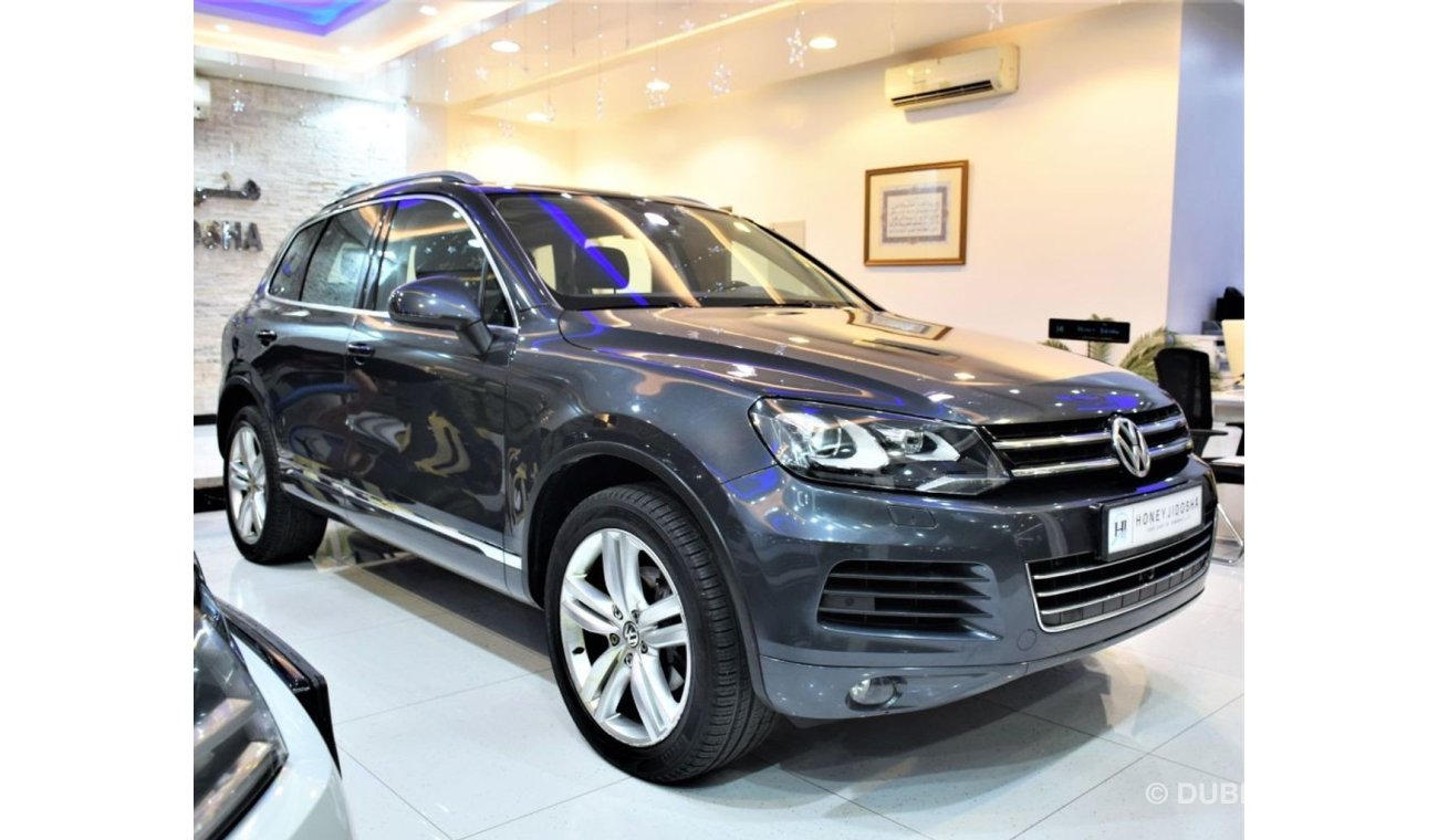 Volkswagen Touareg ORIGINAL PAINT ( صبغ وكاله ) FULL OPTION! SUPER EXCELENT CONDITON Volkswagen Touareg 2012 Model! GCC