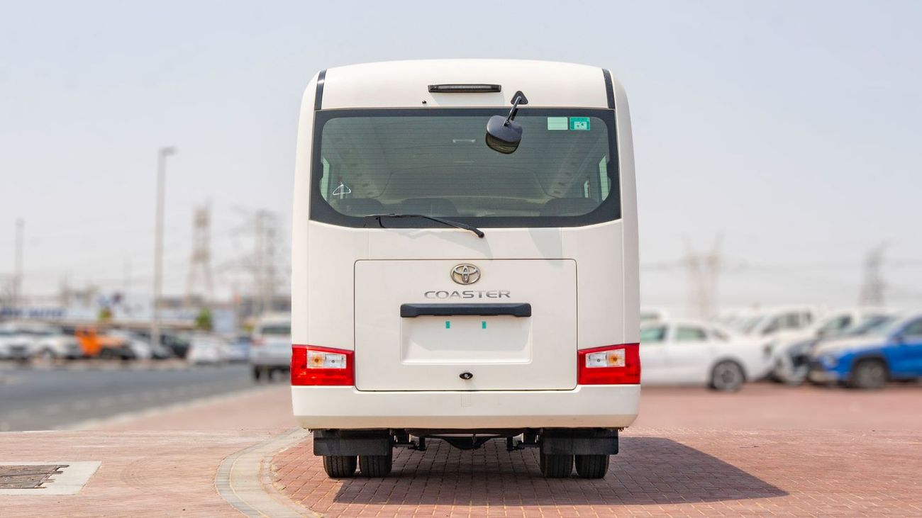 تويوتا كوستر 2026 Toyota Coaster 4.0L Diesel MT 22 seaters Electric doors with Fridge