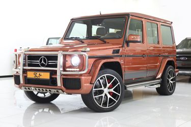 Mercedes Benz G 63 Amg 55l V8 Biturbo 2013 Rear