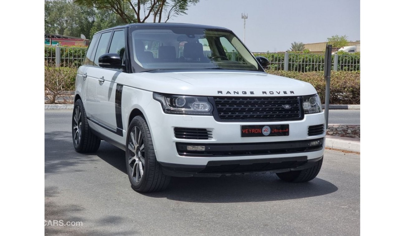 Land Rover Range Rover Vogue Supercharged Free registration  warranty gcc specs