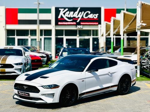 فورد موستانج Ecoboost | Monthly 1050/- | 0% DP | Lane Assist | Fog Lights | # 15740