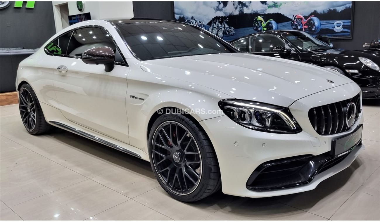 Mercedes-Benz C 63 Coupe MERCEDES C63S GCC 2019 FULL SERVICE HISTORY FROM GARGASH UNDER WARRANTY TILL 2024 FOR 349K AED