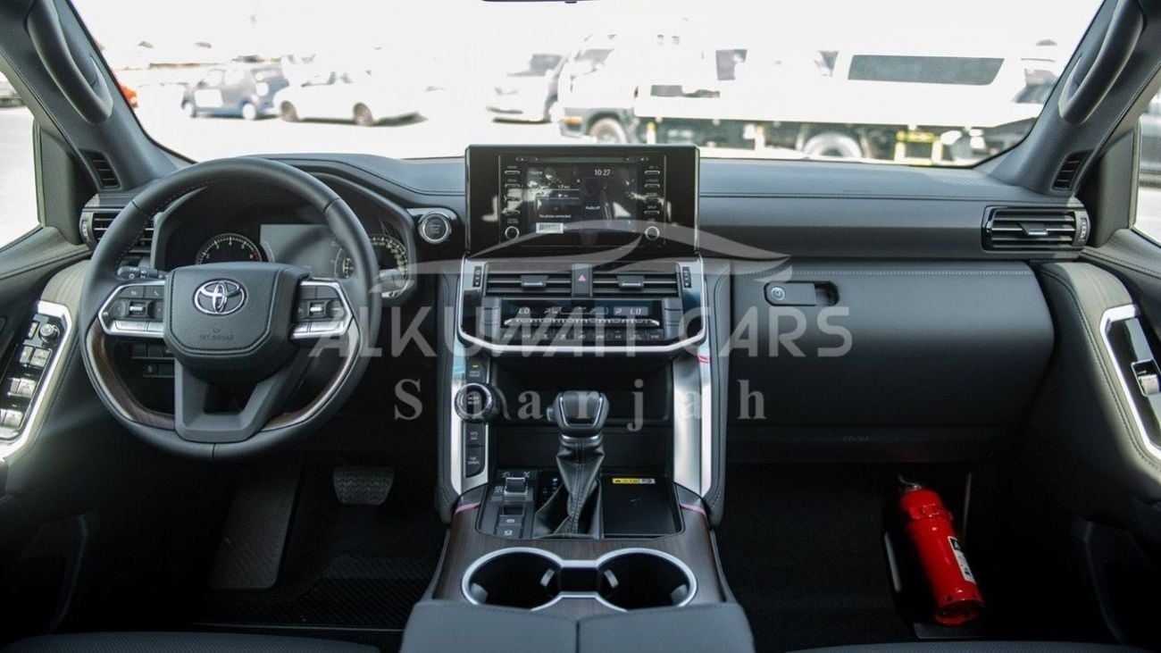 تويوتا لاند كروزر TOYOTA LAND CRUISER 300 VX 3.5P AT MY2024 – BLACK