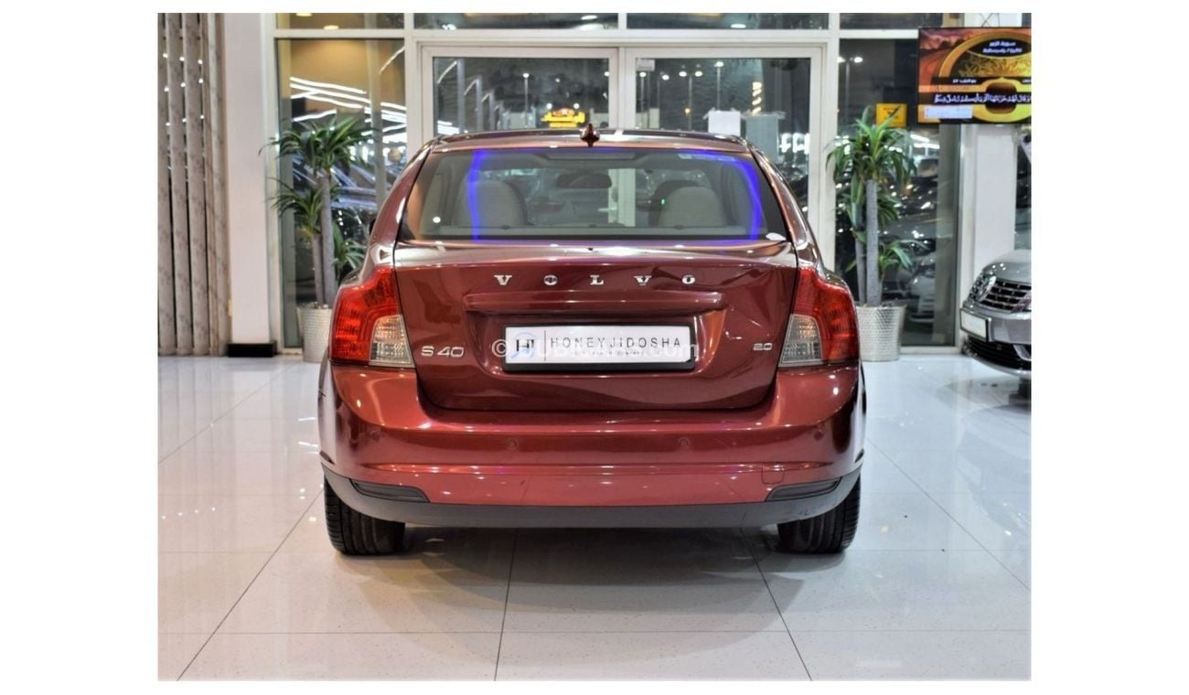 Volvo S40 EXCELLENT DEAL for our Volvo S40 2.0 ( 2011 Model! ) in Red Color! GCC Specs