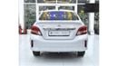 Mitsubishi Attrage EXCELLENT DEAL for our Mitsubishi Attrage ( 2021 Model ) in White Color GCC Specs