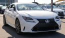 Lexus RC350 F Sport، One year free comprehensive warranty in all brands.