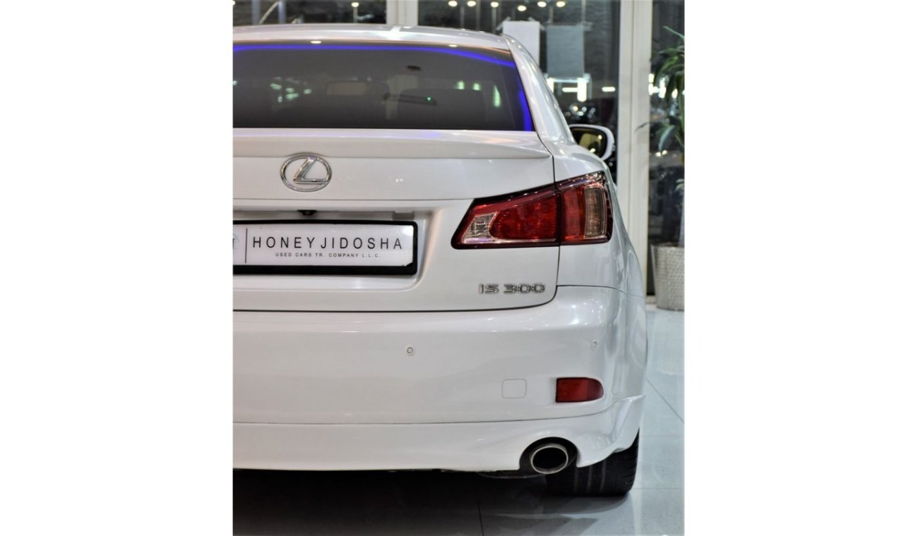 لكزس IS 300 EXCELLENT DEAL for our Lexus IS 300 ( 2012 Model! ) in White Color! GCC Specs