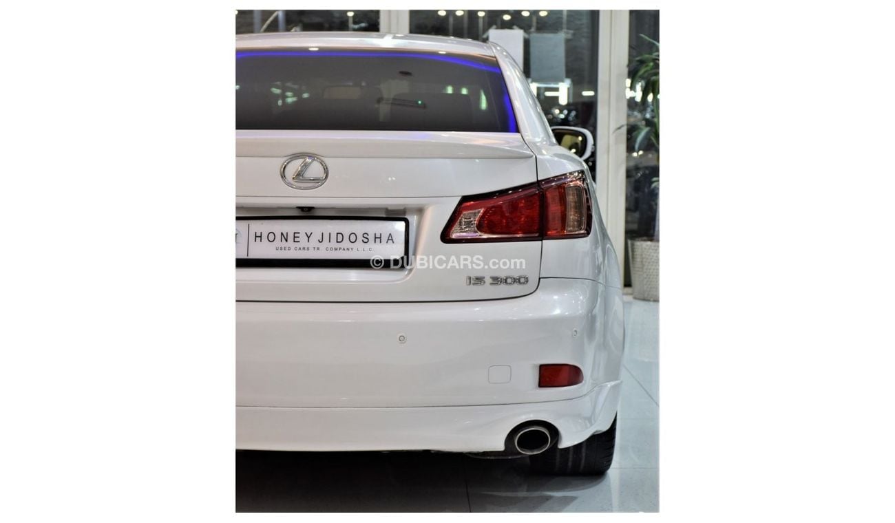 Lexus IS300 EXCELLENT DEAL for our Lexus IS 300 ( 2012 Model! ) in White Color! GCC Specs
