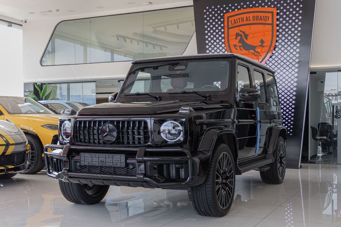 مرسيدس بنز G 63 AMG 4MATIC SUV Mercedes G63 AMG - Double Night Package - Fully Loaded- Carbon Fiber Interior - 2025
