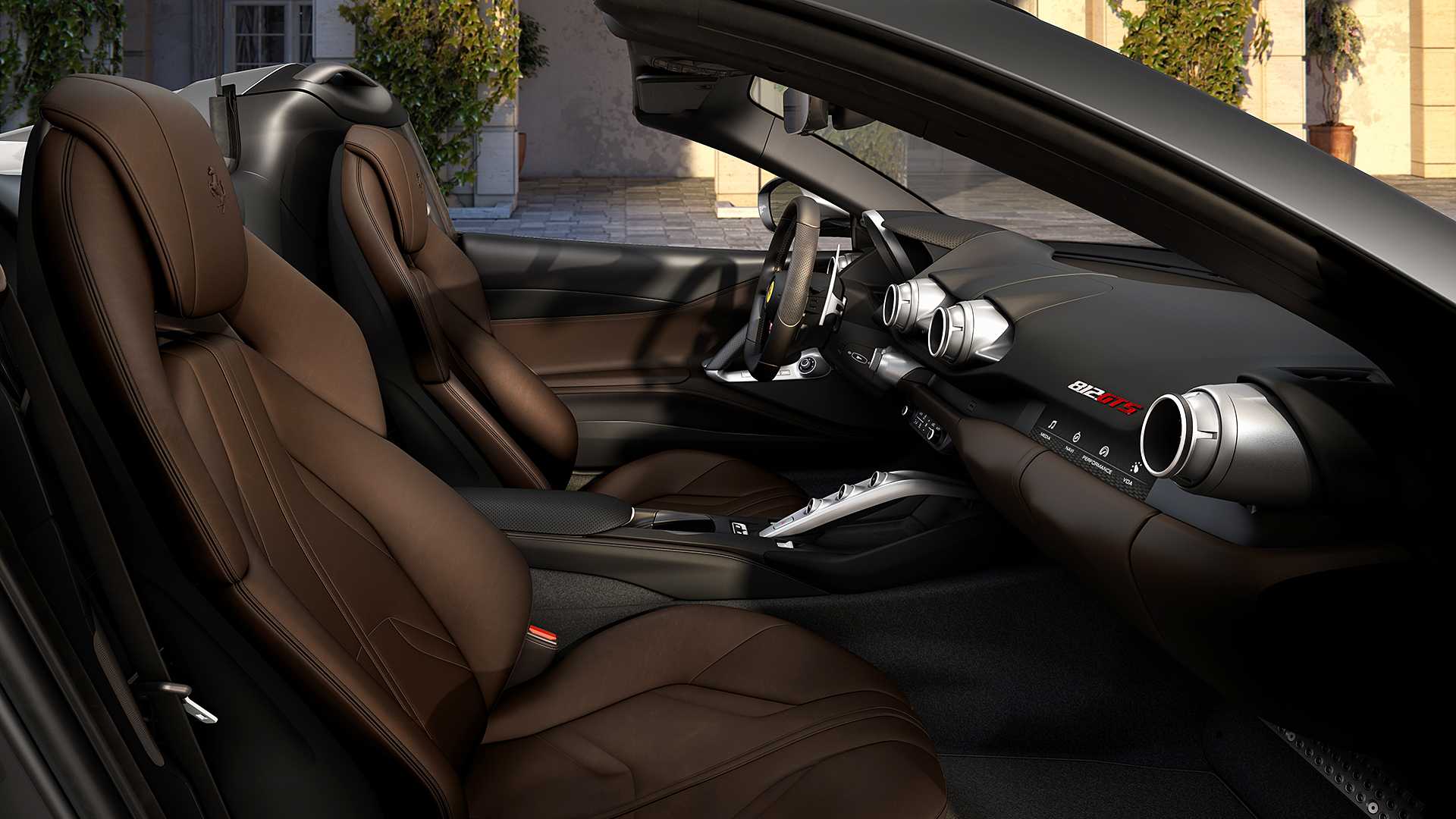 Ferrari 812 GTS interior - Front Seats