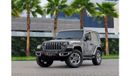 Jeep Wrangler Sahara | 2,546 P.M  | 0% Downpayment | Full Agency History!
