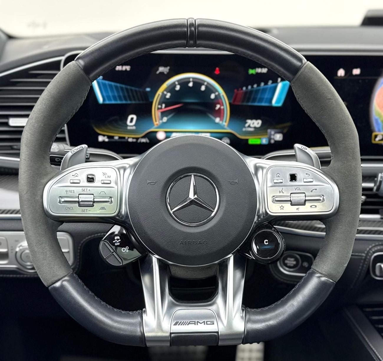 Mercedes-Benz GLE 53 AMG 2022 Mercedes Benz GLE53 AMG 4Matic+, Warranty, Full Service History, Very Low Km, 7 Seater, GCC