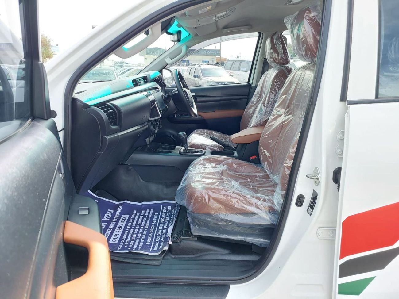 تويوتا هيلوكس GR SPORT (RAMADAN OFFER) TOYOTA HILUX PICKUP RHD 2022 MODEL 2.4 L DIESEL AUTOMATIC(PM70393)