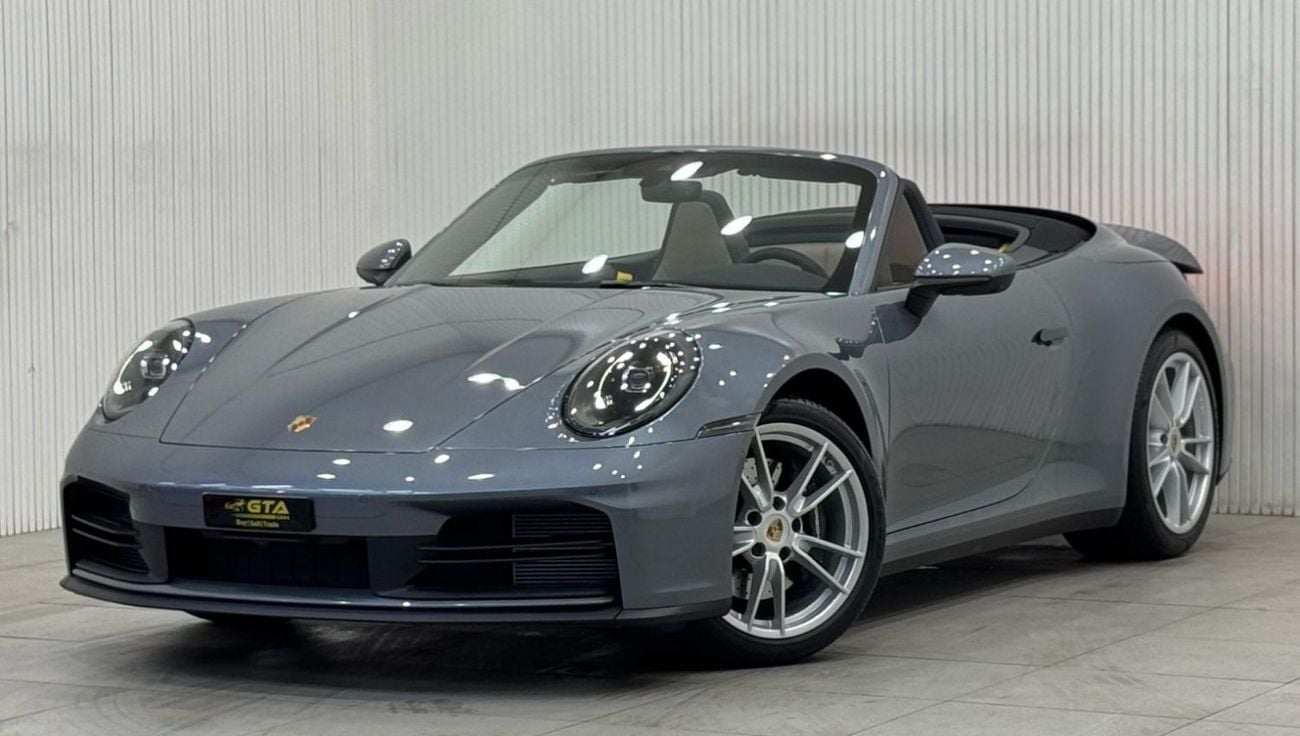 Porsche 911 Carrera 3.0L (380 HP) Convertible 2025 Porsche 911 Carrera Cabriolet, 2 Years Agency Warranty, Brand