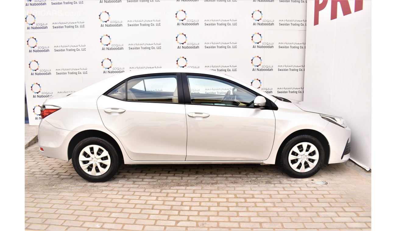 Toyota Corolla 1.6L SE 2018 GCC DEALER WARRANTY