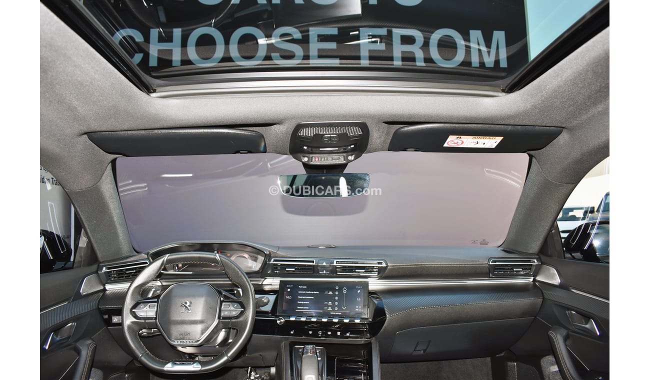 Peugeot 508 AED 1439 PM | 1.6L GT LINE GCC AGENCY WARRANTY AND SERVICE CONT UP TO 2026 OR 100K KM