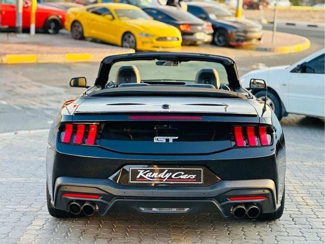 Ford Mustang GT Premium 5.0L (435 HP) Convertible A/T | Monthly AED 3070/- | 0% DP | Digital Cluster | # 10488