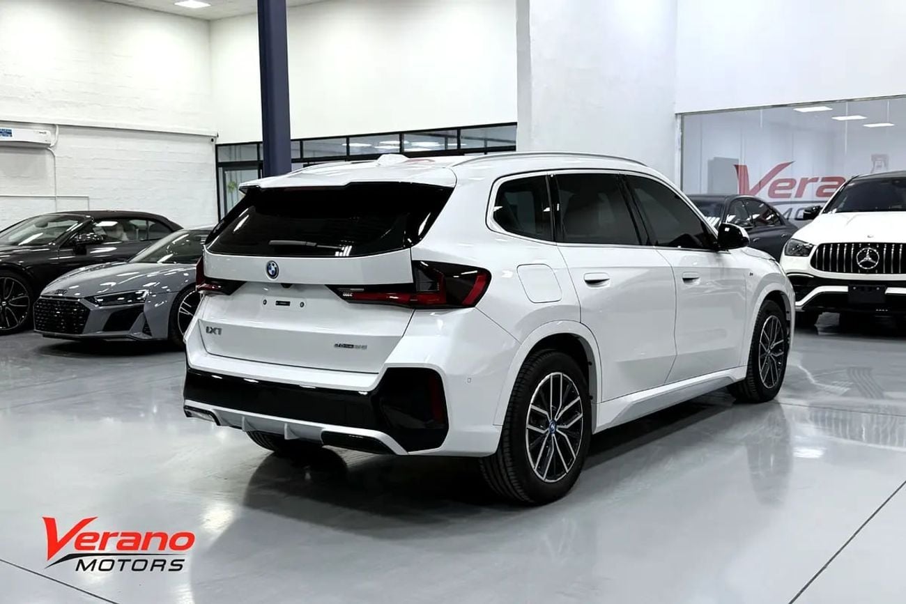 بي أم دبليو iX1 Electric M Sport | Full Options | 500KM Range | Panoramic | 5,000KM Only
