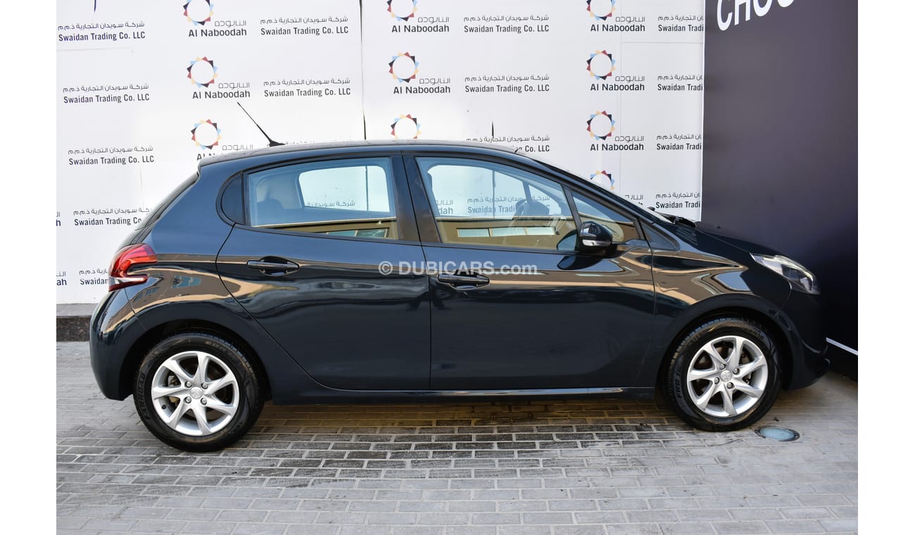 Peugeot 208 AED 459 PM | 1.6L ACTIVE GCC AGENCY WARRANTY UP TO 2024 OR 100K KM