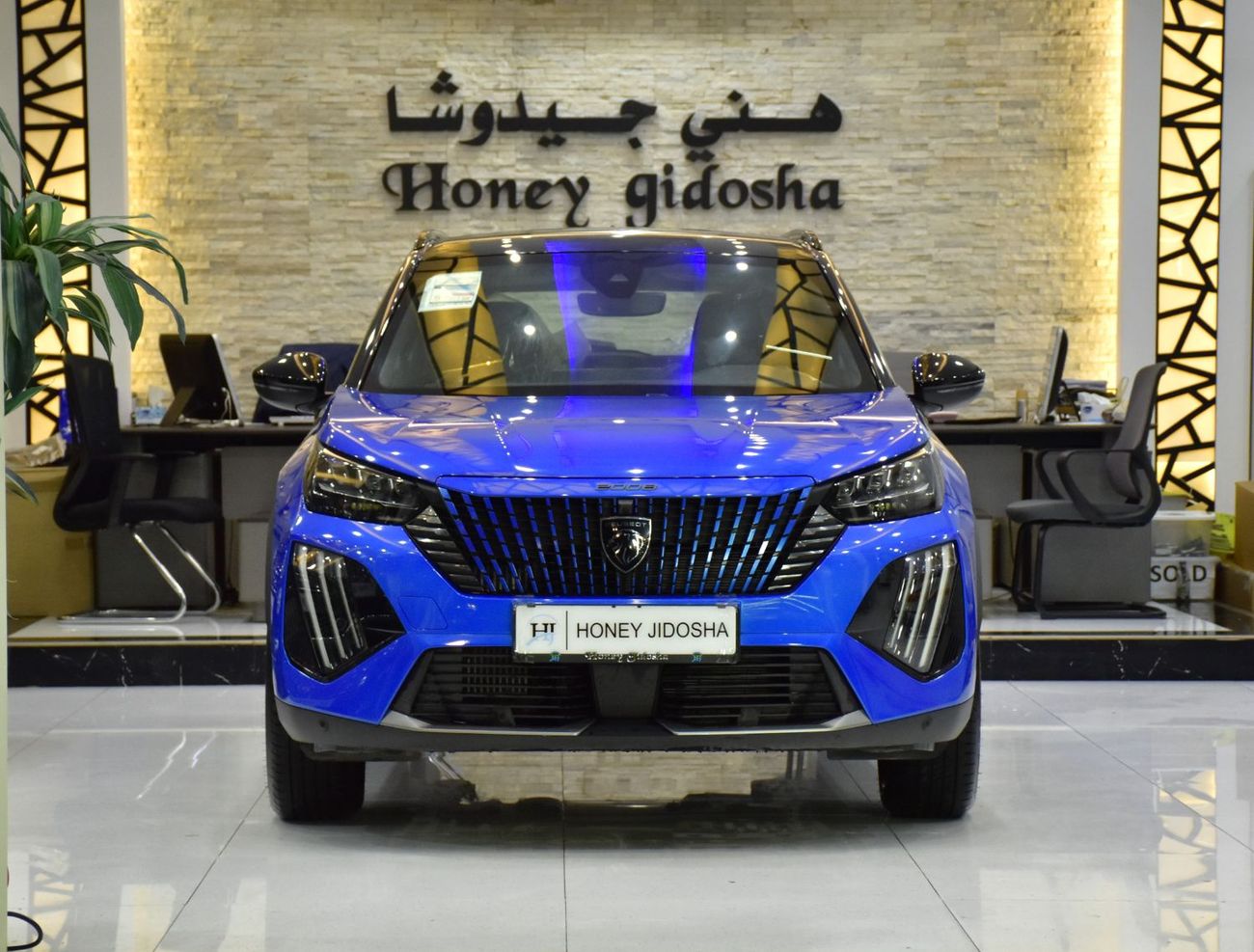 Peugeot 2008 EXCELLENT DEAL for our Peugeot 2008 GT ( 2024 Model ) in Blue Color GCC Specs