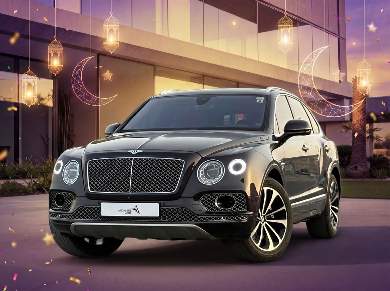 Bentley Bentayga STD AED 3,990 P.M | 0% down payment | bentley bentayga | 6.0l w12 | 2017 | gcc specs