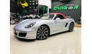 بورش بوكستر أس PORSCHE BOXSTER S 2015 IN IMMACULATE CONDITION WITH ONLY 32K KM FULL SERVICE HISTORY FOR 169K AED