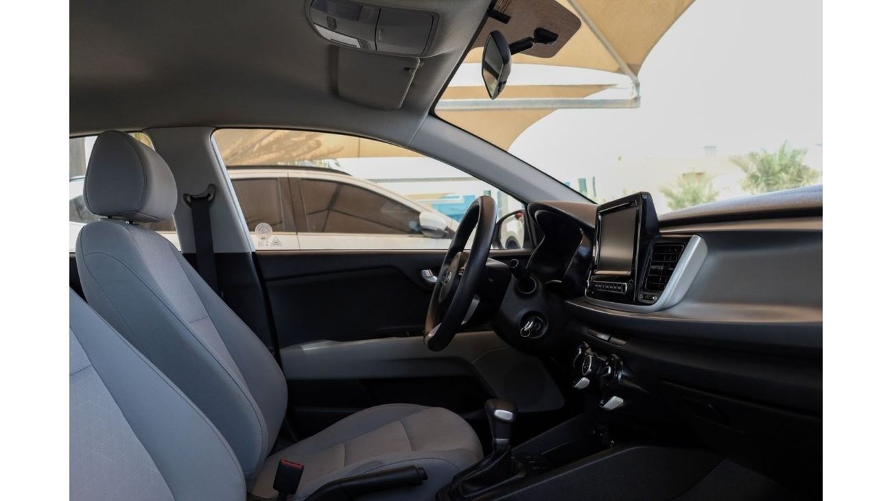 Kia Rio Kia Rio 2021 GCC under Agency Warranty with Flexible Down-Payment.
