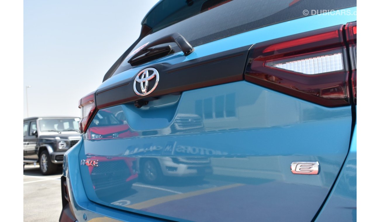 Toyota Raize 1.2L PET - XLE -  23YM - BLUE_BLK (FOR EXPORT)