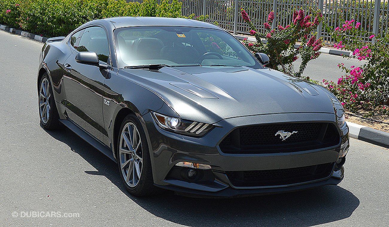 Ford Mustang GT Premium, 5.0 V8 GCC, 435hp, With 3 Years or 100,000km Warranty