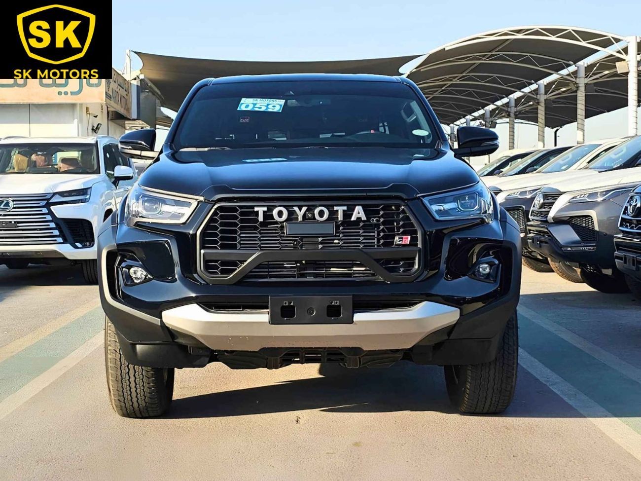 تويوتا هيلوكس GR SPORT REVO / 2.8L DIESEL / A/T / 360*CAMERA / FULL OPTION   (CODE # 69066)