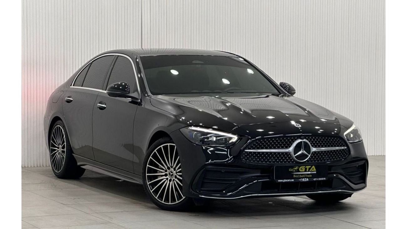 Mercedes-Benz C 200 2024 Mercedes C200 Premium Plus, SEP 2028 Gargash Warranty + Service Contract, GCC